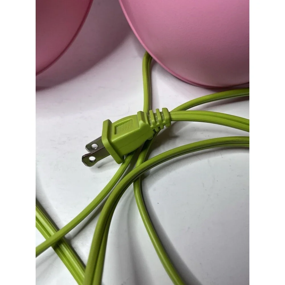 VTG IKEA Smila Blomma Flower Daisy Wall Hanging Sconce Light Lamp Pink 14